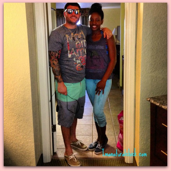 hubby and i
