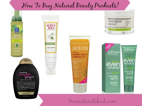 How To Buy Natural Beauty Products!