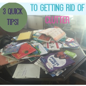 how to get rid of clutter