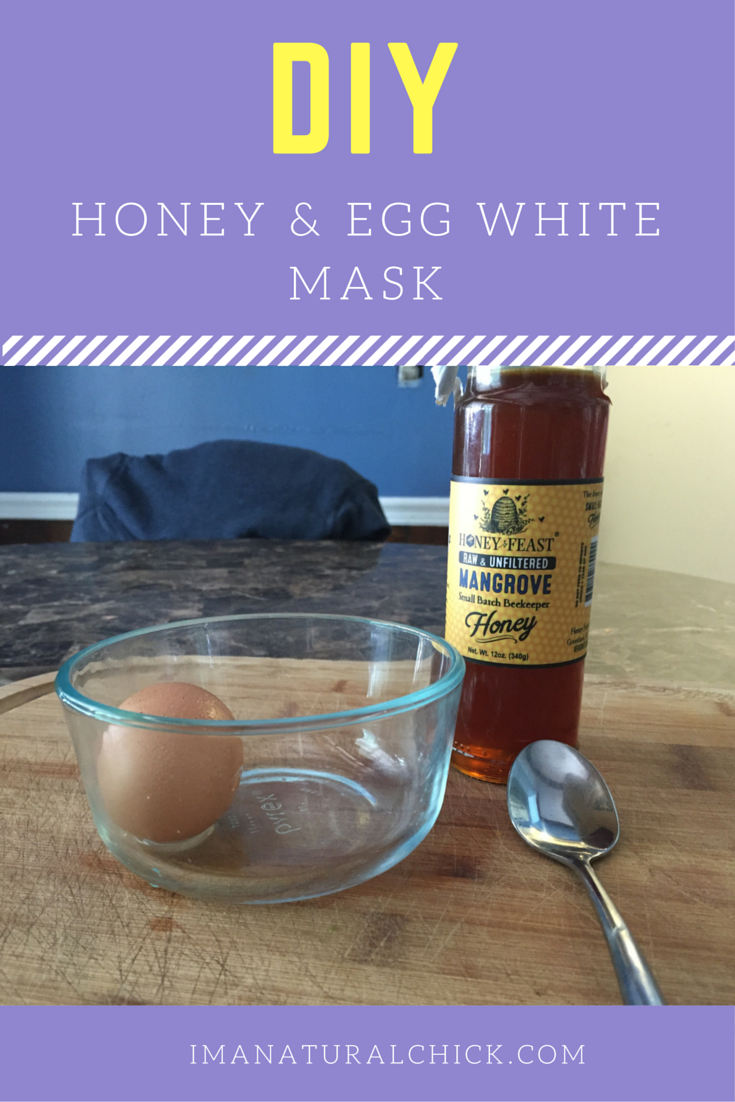 honey egg white mask