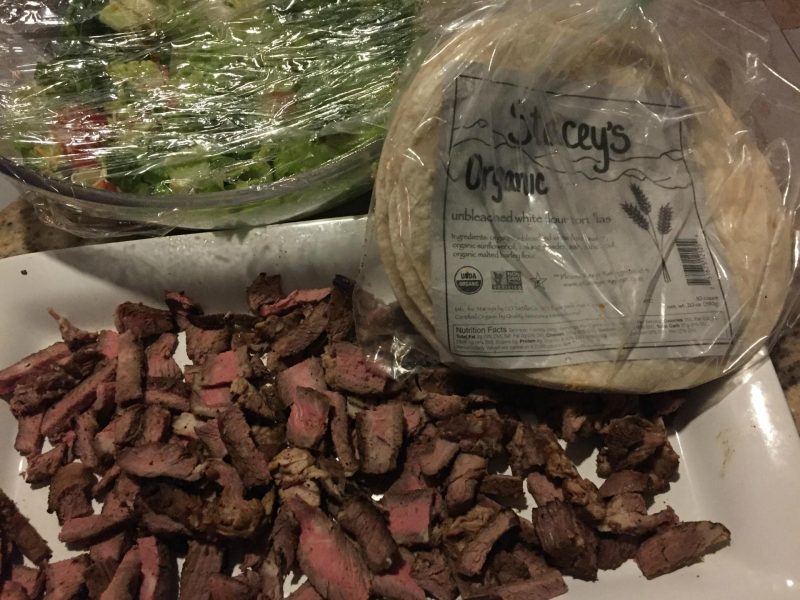 steak fajitas